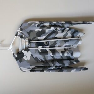 NWT CHASOR Camo Print Hoodie Pullover Small